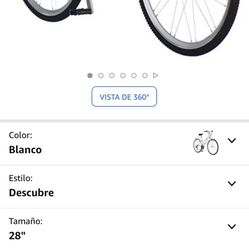 New In Box, Schwinn Discover Hybrid Bike for Men and Women, 21 Speed, 28-Inch Wheels, Step-Through or Step-Over Frame, Multiple Colors