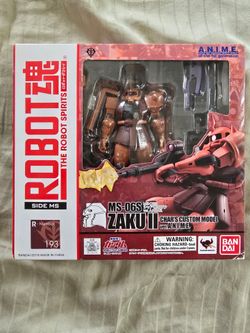 Tamashii nations chars zaku robot spirits