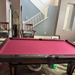 Pool Table Full Set