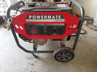 Powermate PM7500 Generator