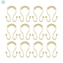 Utopia Alley Double Roller Shower Hook in Gold
