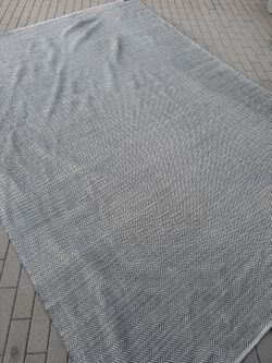 Dash & Albert Herringbone Cotton Rug 8'6" x 11'6"