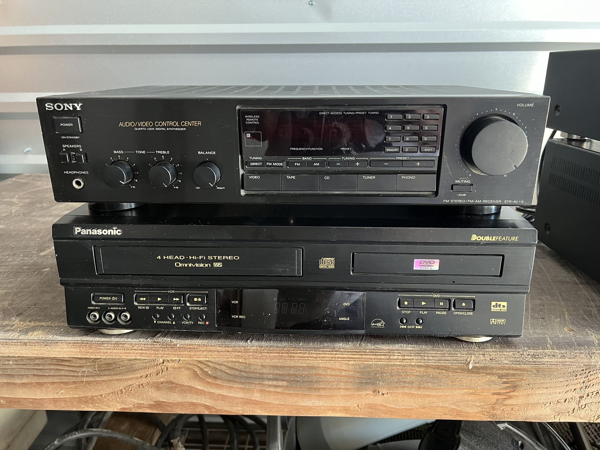 Cd/Vhs cassette Player Audio Controller 