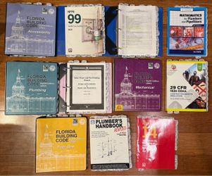 Florida DBPR Plumbing Contractor Exam Book Bundle (Tech Only): Tabbed, FBC 8th