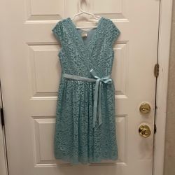 Light Blue Girl’s Party Dress
