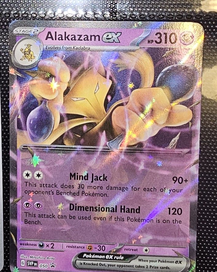Alakazam lovers EX holofoil bundle (pokemon tcg)