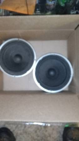 Sony  8 " Speakers  Pair  8 Ohm