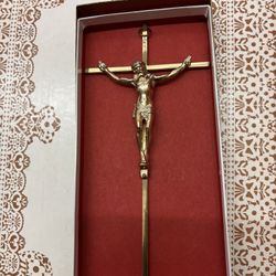 Heavy Metal Gold Cross