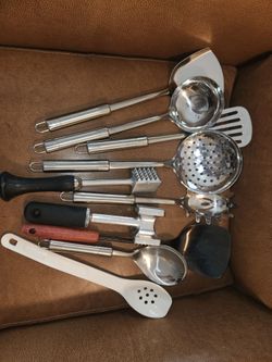 Stainless Steel Kitchen Utensil Set