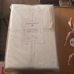 Parachute Casual Organic Cotton King Sheet Set