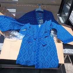 Blue Print Robes