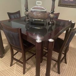 Table And 4 Chairs 
