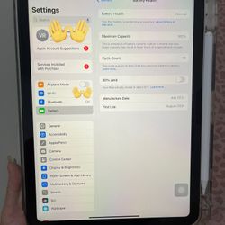 A Silver I Pad Air(6th Generation)