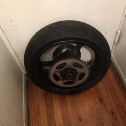 Stunt Bike Wheel w/ Sprocket