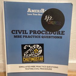 Civil Procedure Questionnaire