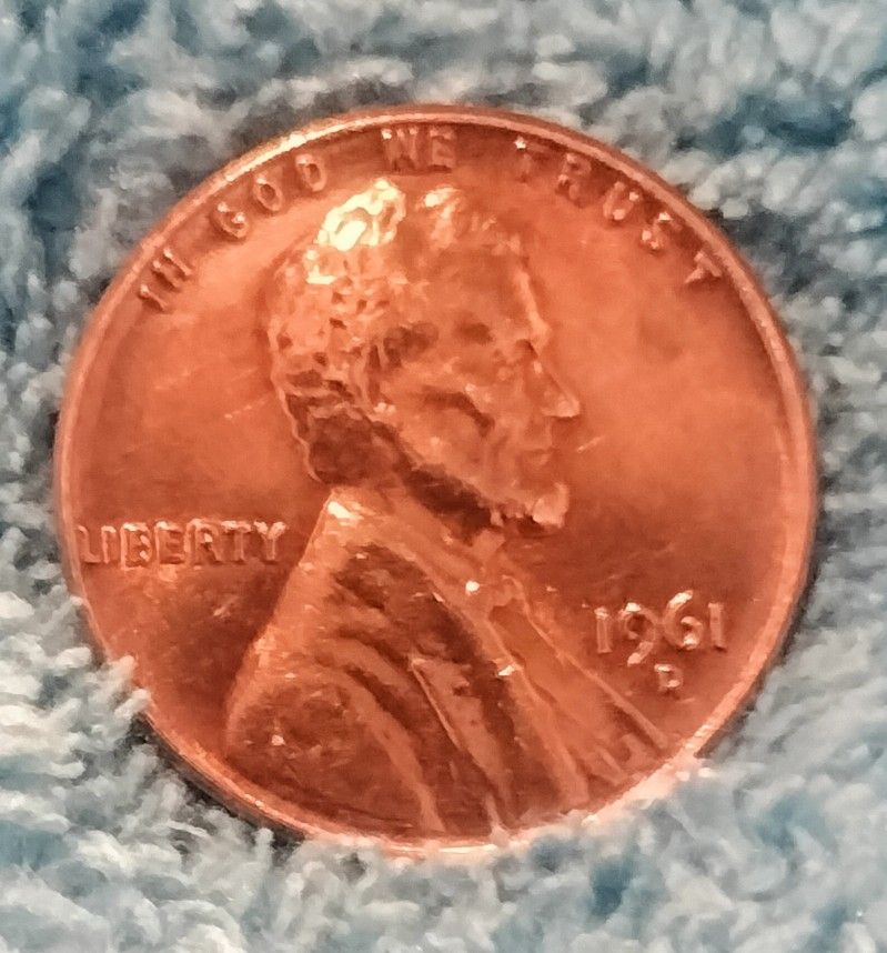 1961 D Penny