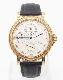 Paul Picot Atelier Regulator 39mm 18K Gold Automatic Date Power Reserve REF 2241