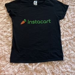 Black Instacart Work Shirt