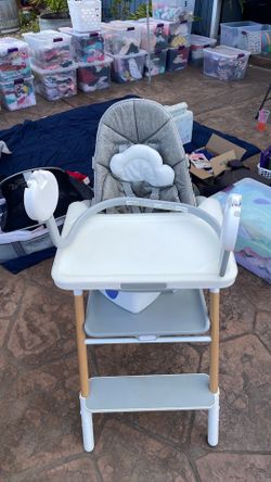 Skip hop high chair and mommy’s helper