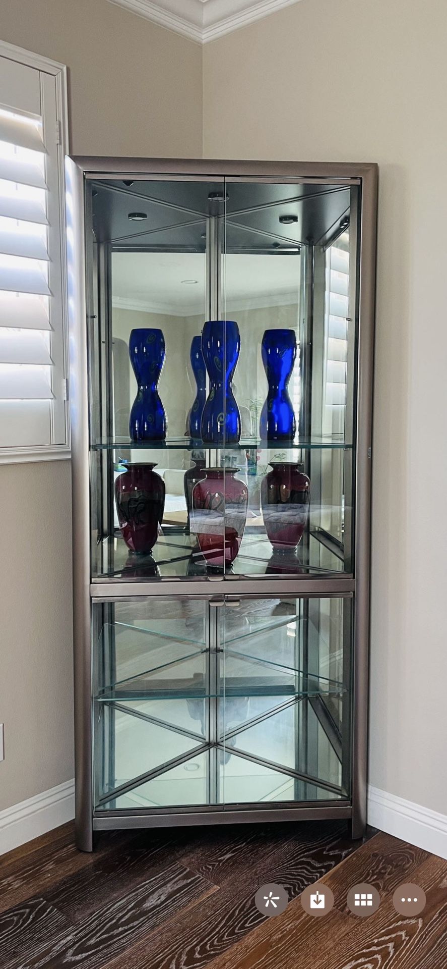 2 Piece Triangular Shelf