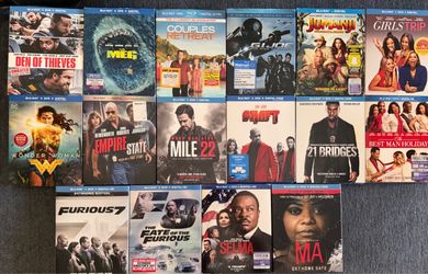 31 Blu Ray movies - Great Condition