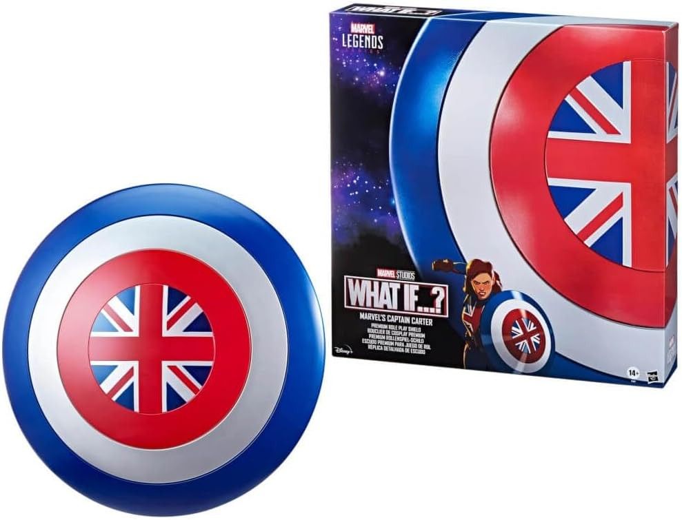 Marvel Legends Captain America Carter Shield Premium Cosplay Costume Halloween Brand New