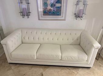 Leather couch