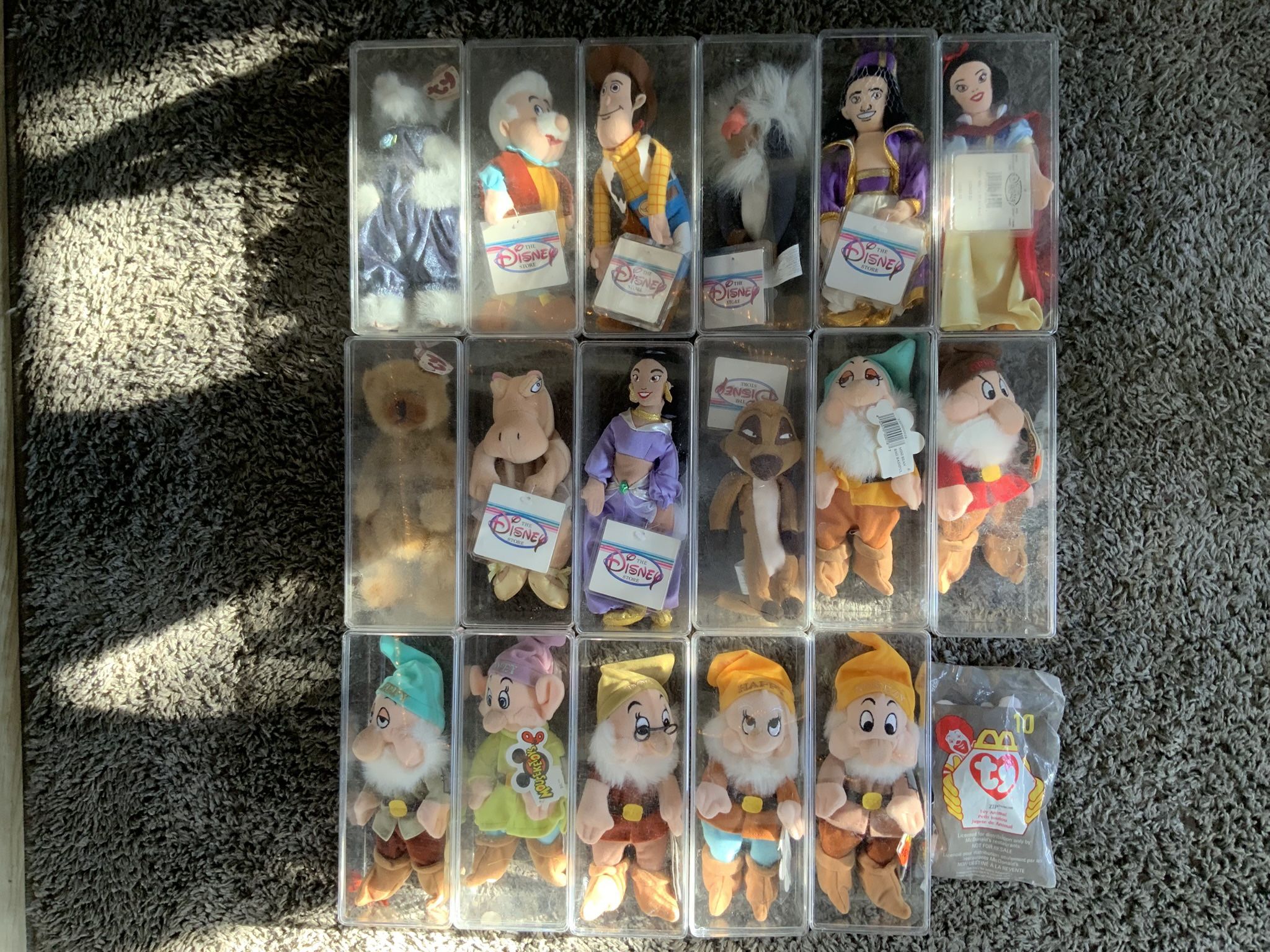 Plush Disney Dolls 1990s