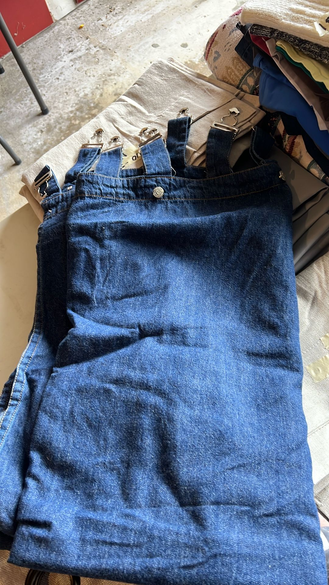 Adorable Jean Shower Curtain The Hooks Look Like Bib Overalls