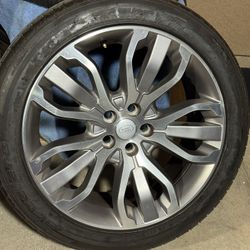 Range rover supercharged rims & tires. 