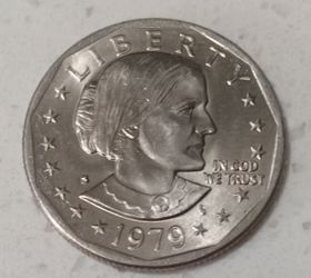 4-SUSAN B. ATHONY DOLLAR COINS