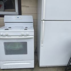 Fridge Stove And Microwave 