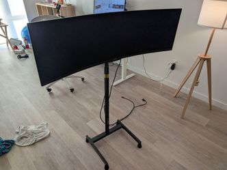 49'' Ultrawide Monitor and Stand