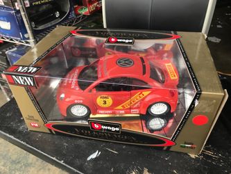 Burago 1/18 VW New Beetle Cup 2000 Die-Cast 1/18 1:18!!