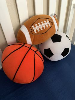 Melissa and Doug Sport Pillows!