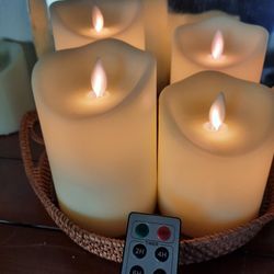 5 Realistic Fake Candles 