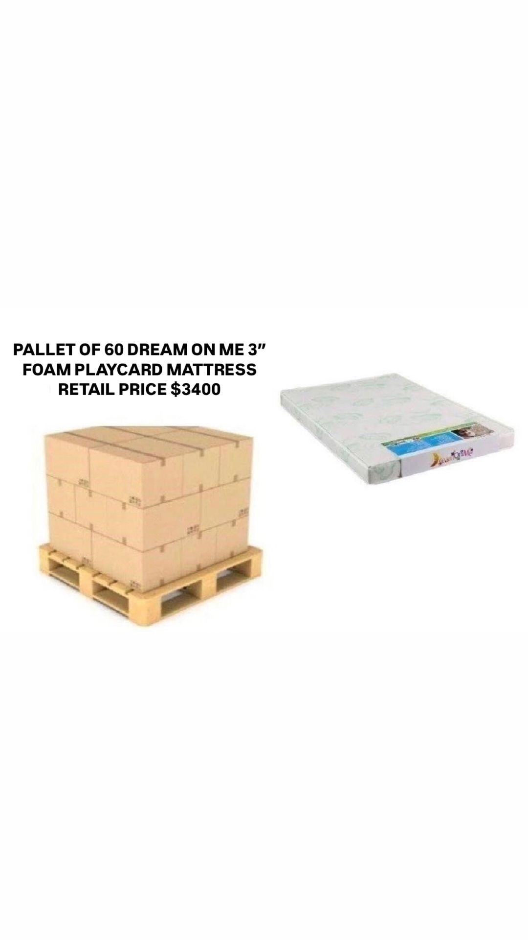Wholesale Of A Pallet Of 60 Mattresses