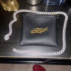 Gld Cuban Link Chain White Gold