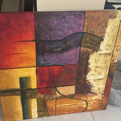 Wall Art Set Of 3 Pieces 