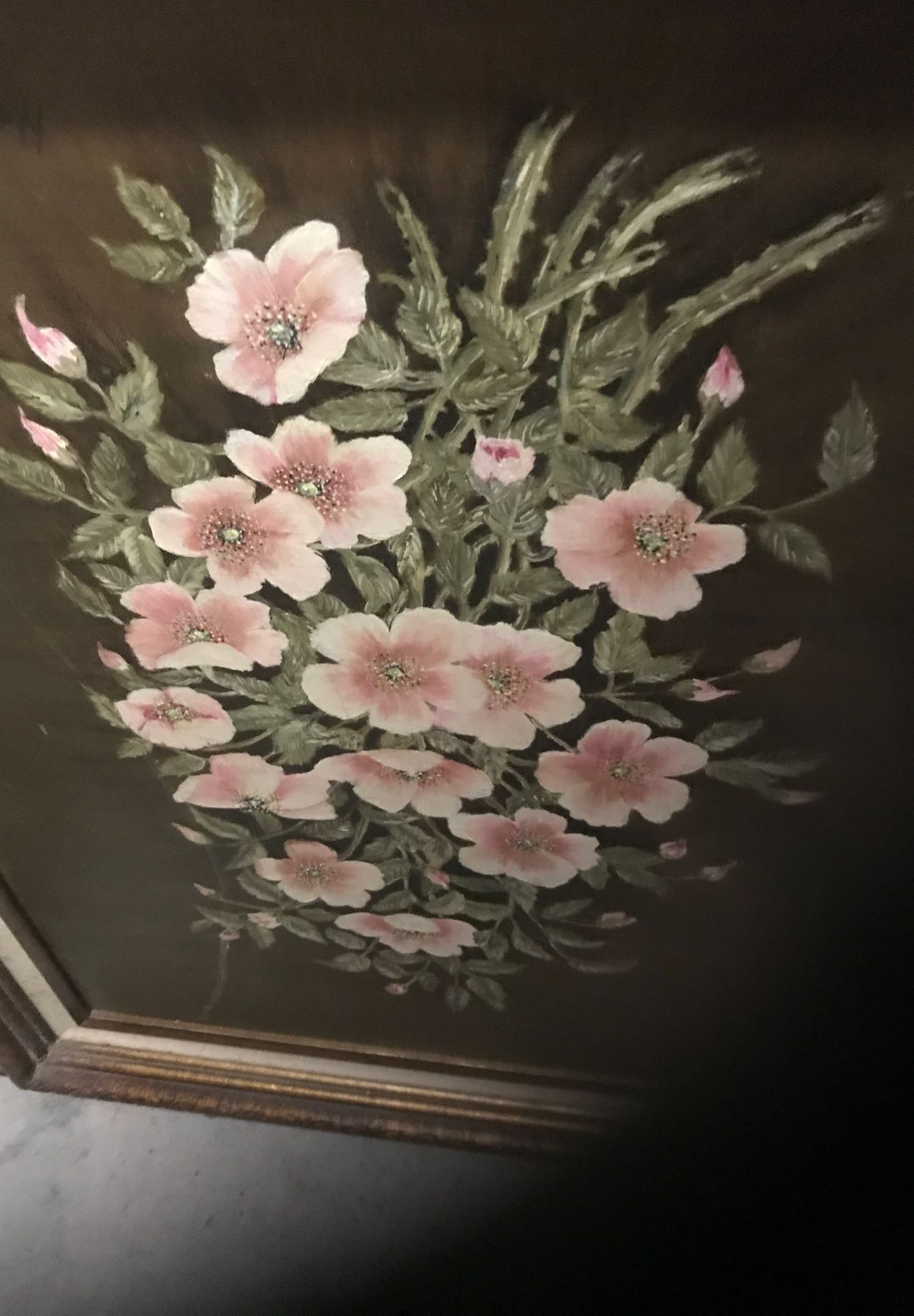 Very nice antique painting in golden beautiful frame.