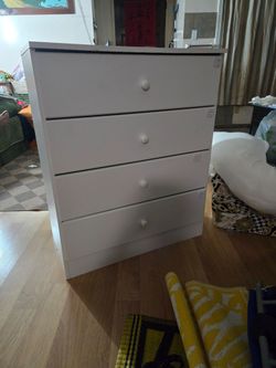 White dresser
