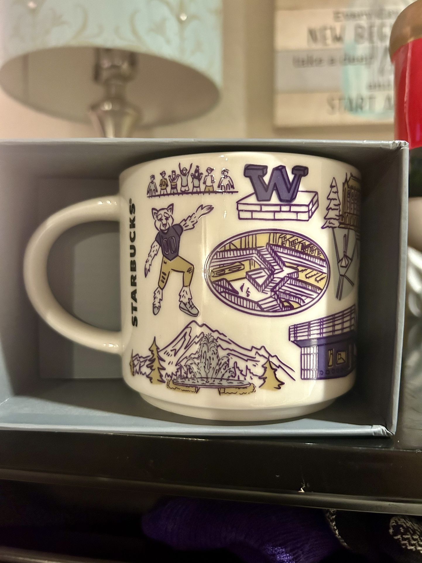 Limited Edition! - Starbucks University Of Washington Mug -NWT