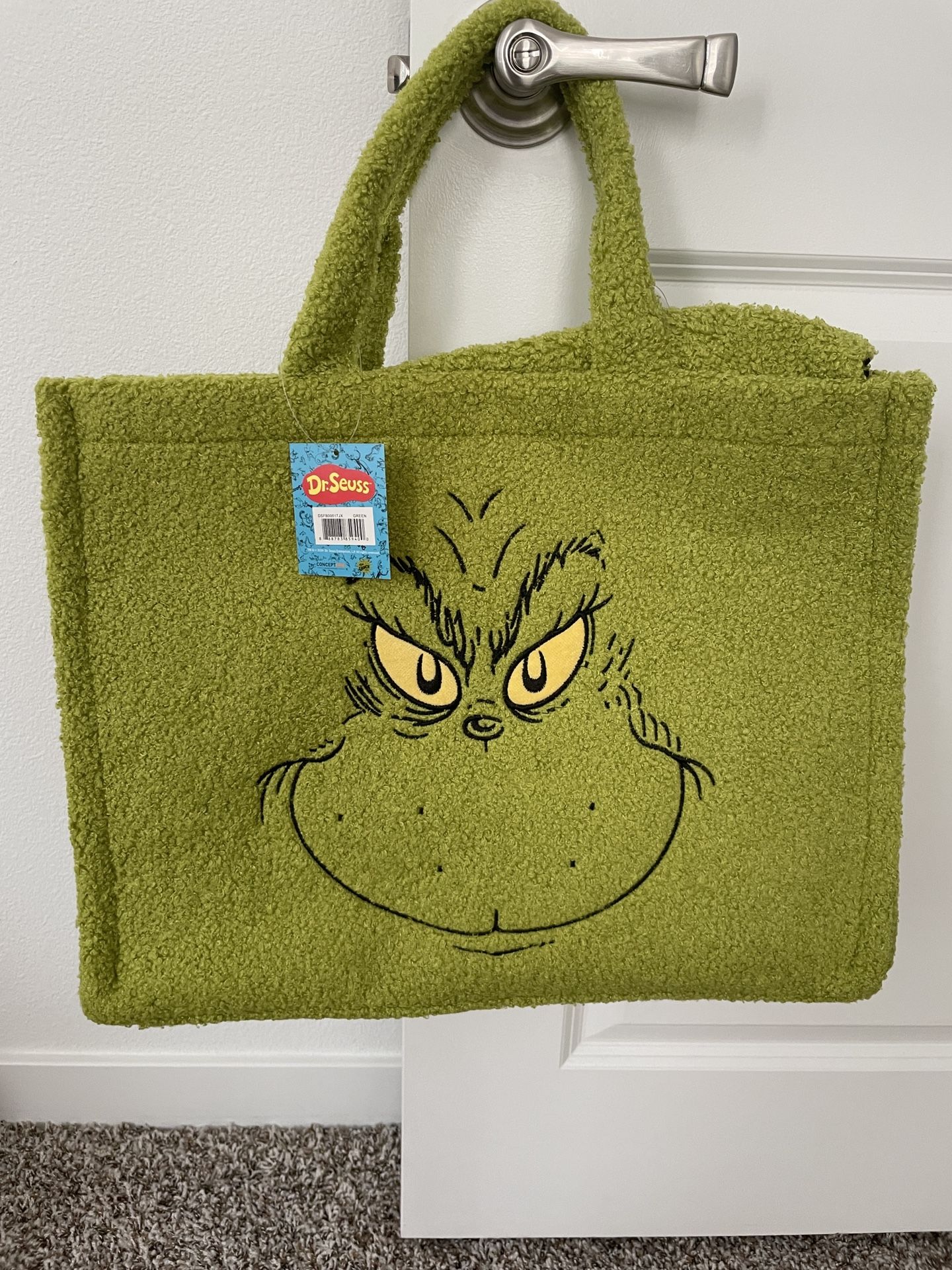 Dr. Seuss Grinch Tote Bag
