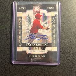 Mike Trout Rookie Baseball Cards- Read Below