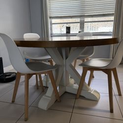  Modern Dining Table Set – 4 Chairs
