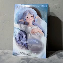 NEW IN BOX Beyond Journey's End Yumemirize Frieren Nap Ver Figure Prize Japan fern anime manga figurine doll sleep Fern
