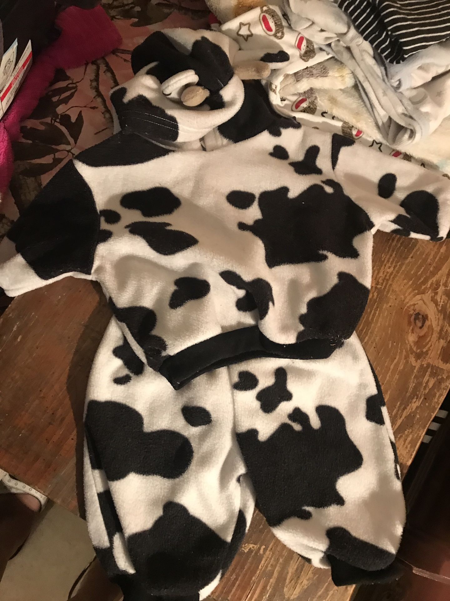 Cow baby costume