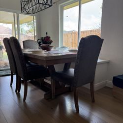 Dining Table And Chairs 
