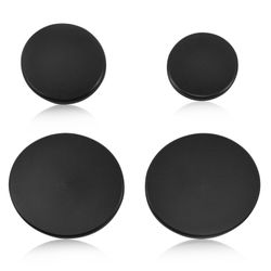 W10881749 Burner Cap Set For Whirlpool Stoves Gas Stove Burner Covers Surface Burner Cap Set Replaces W10850506 Fit WFG320MOBW2 WFG550S0HZ MGR6600FZ W