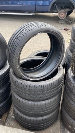 4 used tires 235/35ZR20 FIRELLI P- zero